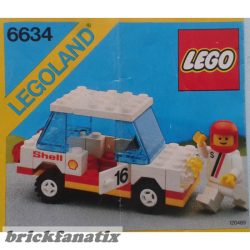 LEGO Legoland 6634 Stock Car 'SHELL' #2
