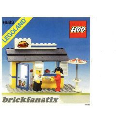 LEGO Legoland 6683 Burger Stand