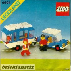 LEGO Legoland 6694 Car with Camper