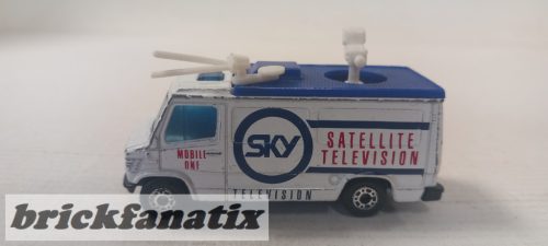 MATCHBOX TV News Truck, Mercedes Benz