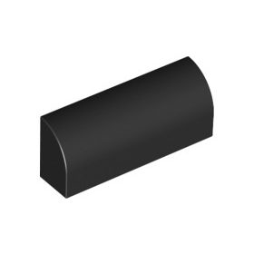 Lego BRICK 1X4X1 1/3, Black