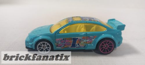 HOT WHEELS 2008 Ford Focus - Wheel Error / Unpainted rear wheel -