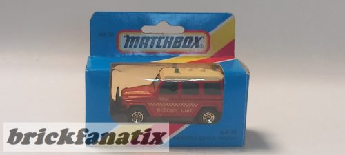 Matchbox Mercedes Benz G Wagon - Rescue Unit MB30