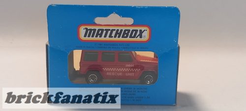 Matchbox Mercedes Benz G Wagon - Rescue Unit MB30