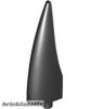 Lego Barb / Claw / Horn / Tooth - Large, Black
