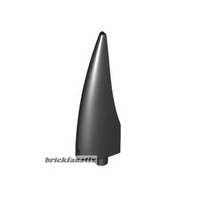Lego Barb / Claw / Horn / Tooth - Large, Black