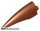 Lego Barb / Claw / Horn / Tooth - Large, Reddish brown