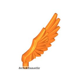 Lego Minifigure Wing Feathered, Orange