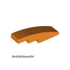 Lego BRICK WITH BOW 1X4, Bright orange