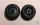 Lego Wheel 14mm D. x 9.9mm with Center Groove, Fake Bolts and 6 Spokes with Black Tire 21 X 9.9 (11208 / 11209), Black