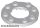 Lego Plate, Round 4 x 4 with 2 x 2 Round Open Center, Light bluish gray