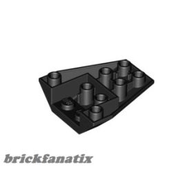   Lego Wedge 4 x 4 Triple Inverted with Connections between 4 Studs, Black