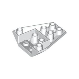   Lego Wedge 4 x 4 Triple Inverted with Connections between 4 Studs, White