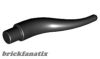 Lego Cattle Horn, Long, Black
