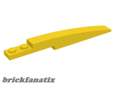 Lego BRICK WITH BOW 1x10, Yellow
