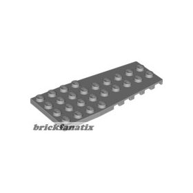 Lego Wedge, Plate 4 x 9 with Stud Notches, Light bluish gray