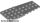 Lego Wedge, Plate 4 x 9 with Stud Notches, Light bluish gray