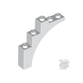 Lego Arch 1 x 5 x 4 - Continuous Bow, White