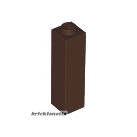 Lego Brick 1 X 1 X 3, Reddish brown