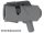 Lego Minifigure, Weapon Gun, Mini Blaster / Shooter with Dark Bluish Gray Trigger (15391 / 15392), Black