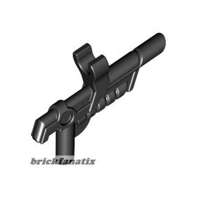 Lego Minifigure, Weapon Gun, Blaster with Clip, Black