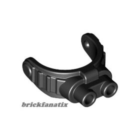 Lego Minifigure, Visor Night Vision / Robot Goggles, Black