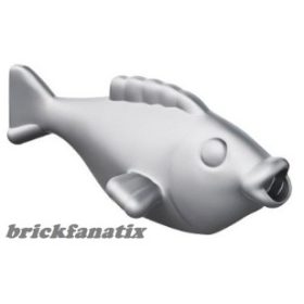   Lego Duplo Fish with Thick Tail and Small Tail Fin, Prominent Side Fins