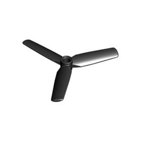   Lego Propeller 3 Blade 9 Diameter with Center Recessed, Black