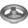 Lego Vehicle, Steering Wheel Small, 2 Studs Diameter, Light bluish gray