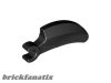 Lego Barb / Claw / Horn / Tooth with Clip, Curved, Black