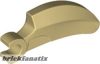 Lego Barb / Claw / Horn / Tooth with Clip, Curved, Tan