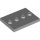 Lego PLATE 3X4 WITH 4 KNOBS, Light grey