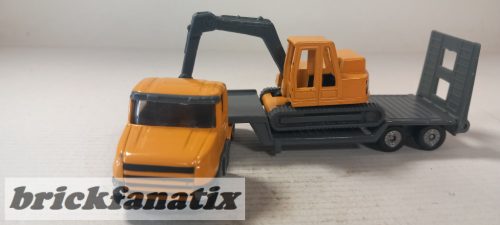 SIKU Scania Truck + Low bed trailer