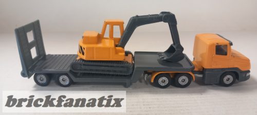 SIKU Scania Truck + Low bed trailer