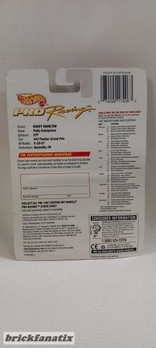 Hot Wheels Pro Racing NASCAR #43 Bobby Hamilton 1997 - STP 1:64
