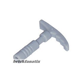 Lego Minifigure, Utensil Ice Pick - 3-Rib Handle, Light gray