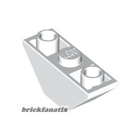 Lego Slope, Inverted 45 3 x 1 Double, White