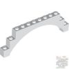 Lego Arch 1 x 12 x 3 Raised Arch with 5 Cross Supports, White
