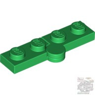 Lego Hinge Plate 1X2, Green