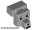 Lego Minifigure, Creature Head Pixelated with Snout with Black and White Eyes Large, Light Nougat Muzzle Pattern (Minecraft Tamed Wolf)
