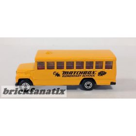 Matchbox School Bus - Matchbox Elementary School -