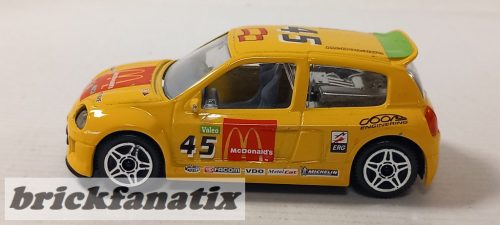 Burago Renault Clio Trophy #45 McDonald's 1:43