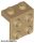 Lego Bracket 1 x 2 - 2 x 2, Dark tan