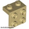 Lego Bracket 1 x 2 - 2 x 2, Tan