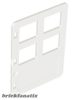 Lego Duplo Door / Window Pane 1 x 4 x 4 with Four Panes Different Sizes, White