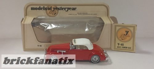 MATCHBOX Models Of Yesteryear 1937 Cord 812