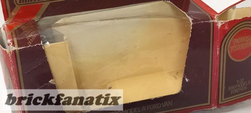 MATCHBOX Models Of Yesteryear 1930 Model 'A' Ford Van - Chiswick Products LTD.