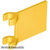 Lego Flag 2 x 2 Square, Flame yellowish orange