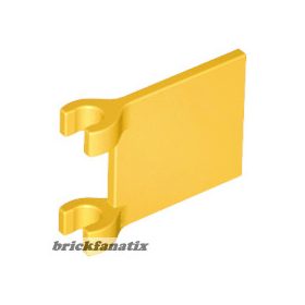 Lego Flag 2 x 2 Square, Flame yellowish orange