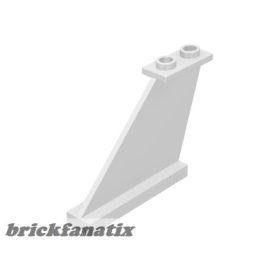 Lego Tail 4 x 1 x 3, White